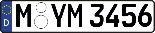 M-YM3456