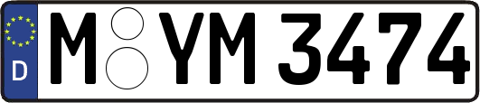 M-YM3474