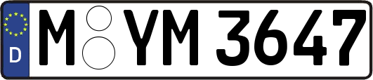 M-YM3647