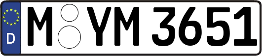 M-YM3651