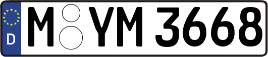 M-YM3668
