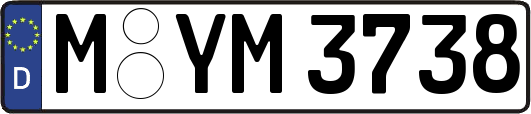 M-YM3738