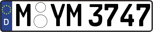 M-YM3747