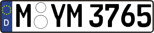 M-YM3765