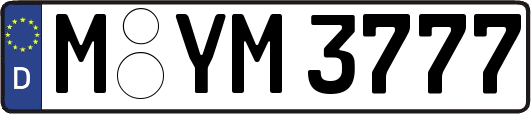 M-YM3777