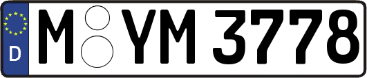 M-YM3778