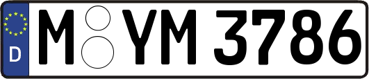 M-YM3786