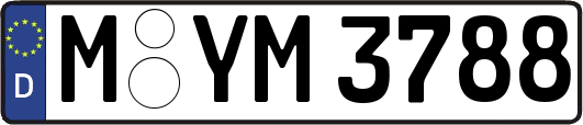 M-YM3788