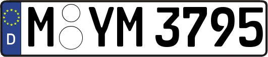 M-YM3795