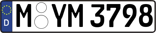 M-YM3798