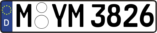 M-YM3826