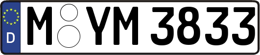 M-YM3833