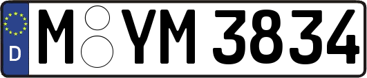 M-YM3834