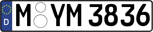 M-YM3836