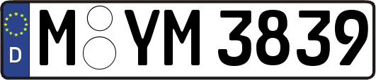 M-YM3839