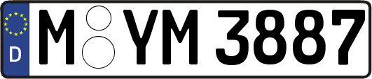 M-YM3887