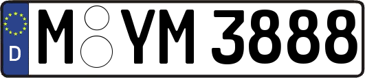 M-YM3888