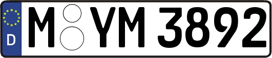 M-YM3892