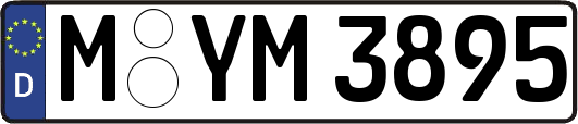 M-YM3895