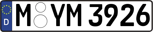 M-YM3926