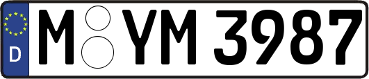 M-YM3987