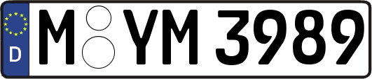 M-YM3989