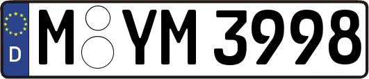 M-YM3998