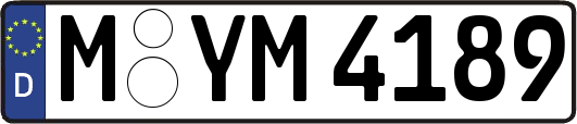 M-YM4189