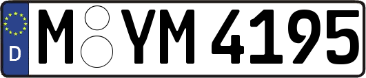 M-YM4195