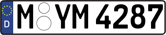 M-YM4287
