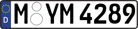 M-YM4289