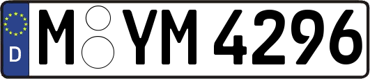 M-YM4296