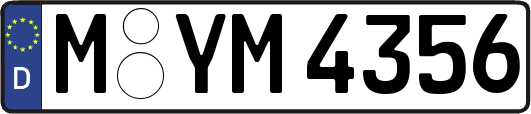 M-YM4356