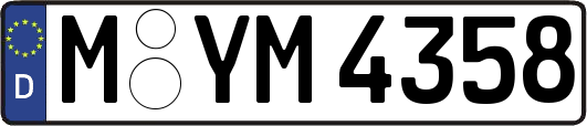 M-YM4358