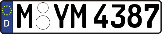 M-YM4387