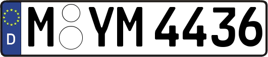 M-YM4436