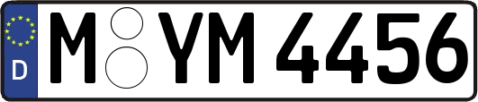 M-YM4456