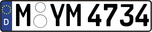 M-YM4734