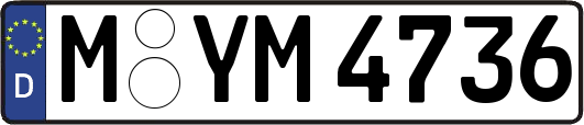 M-YM4736