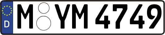 M-YM4749