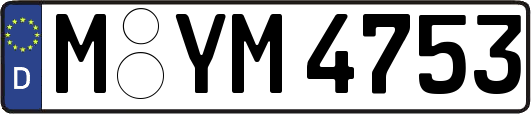 M-YM4753