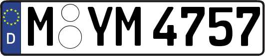 M-YM4757