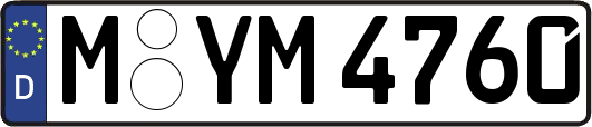 M-YM4760
