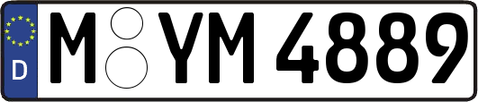 M-YM4889