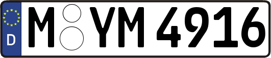 M-YM4916