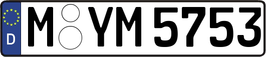 M-YM5753