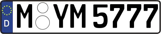 M-YM5777