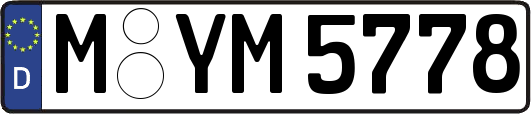 M-YM5778