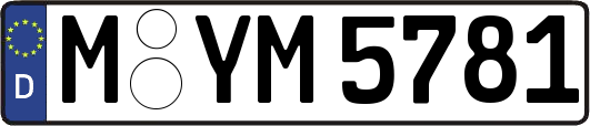 M-YM5781