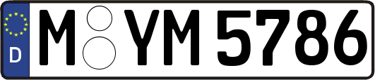 M-YM5786